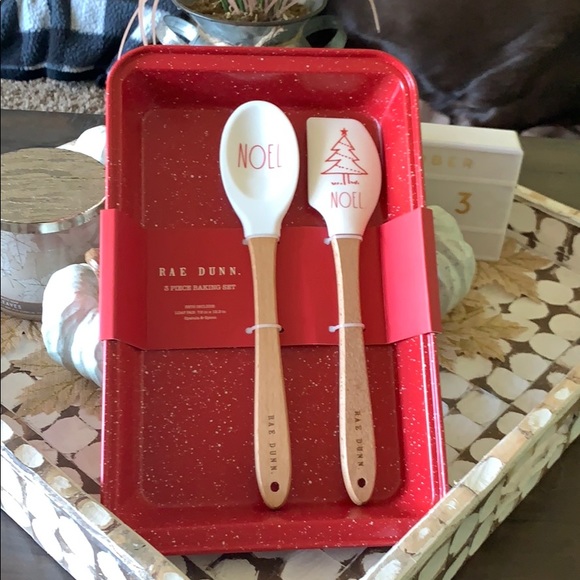 🎄NEW! Rae Dunn 3 Piece Baking Set